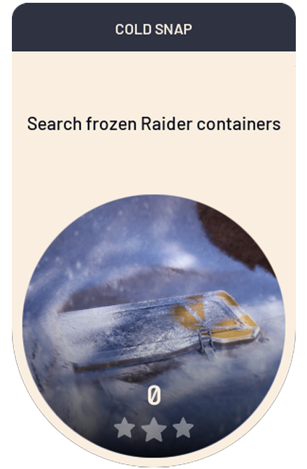 Search frozen Raider containers