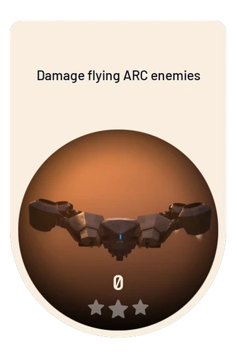 Damage flying ARC enemies