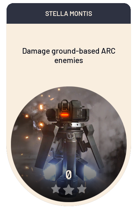 Damage ground-based ARC enemies