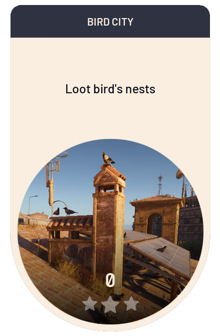 Loot bird's nests