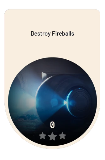 Destroy Fireballs