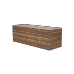 Thick Horizontal Half Beam