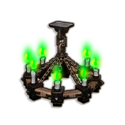 Green Chandelier