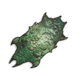 Green Dragonhide Leather