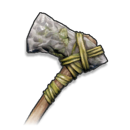 Stone Logging Axe