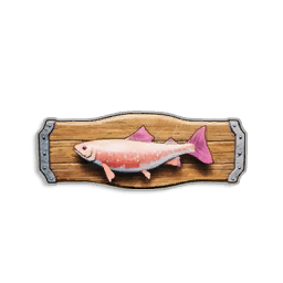 Pristine Salmon Trophy