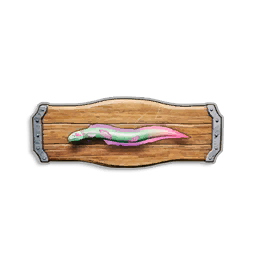 Pristine Undead Eel Trophy