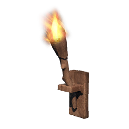 Wall-mounted Torch