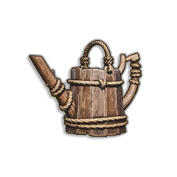 Wooden Watering Can