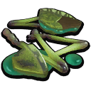 Green Shield Bug Parts