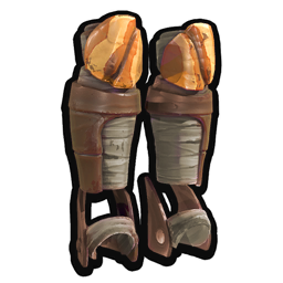 Snail Shell Greaves