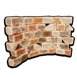 Mushroom Curved Wall icon