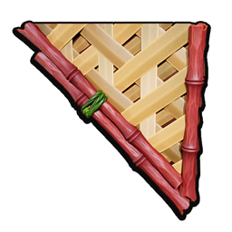 Inverted Pine Triangle Wall icon