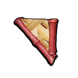 Inverted Pine Quarter Triangle icon