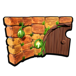 Pumpkin Curved Door icon
