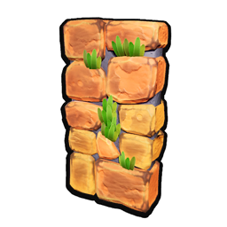 Pumpkin Half Wall Vertical icon