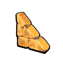 Pumpkin Quarter Triangle Wall icon