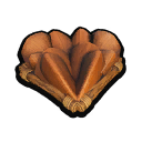 Pinecone Quarter Flat Roof icon