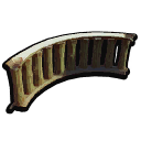 Stem Curved Half Wall icon
