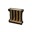 Wall Quarter Log icon