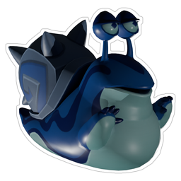 Armored Escargoo – Blue