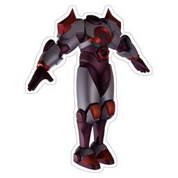 Armored Minotaur - Crimson Flame