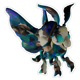 Shimmering Wisp - Vivid Green