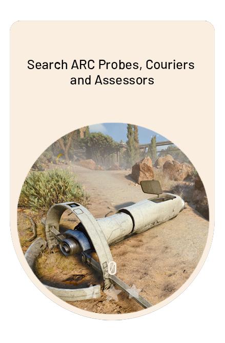 Search ARC Probes, Couriers and Assessors